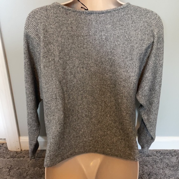 Monrow grey sweater new M - Picture 4 of 9